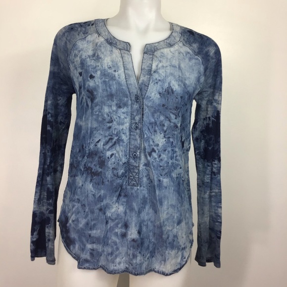 Cloth & Stone Blue Acid Washed XS - Picture 4 of 9